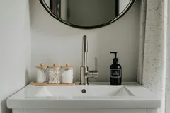 Meuble vasque rénové